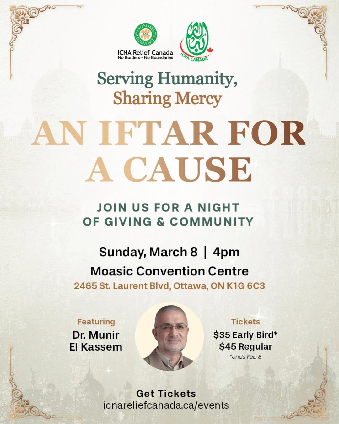 ICNA Relief Canada's Ramadan Fundraiser Ottawa